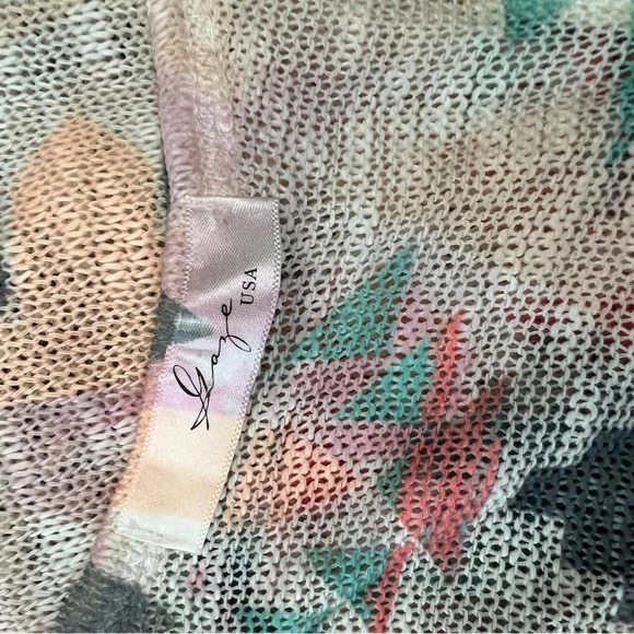 Gaze USA Multicolor Abstract Design Swing Sweater Tank Top Size S - Picture 4 of 5